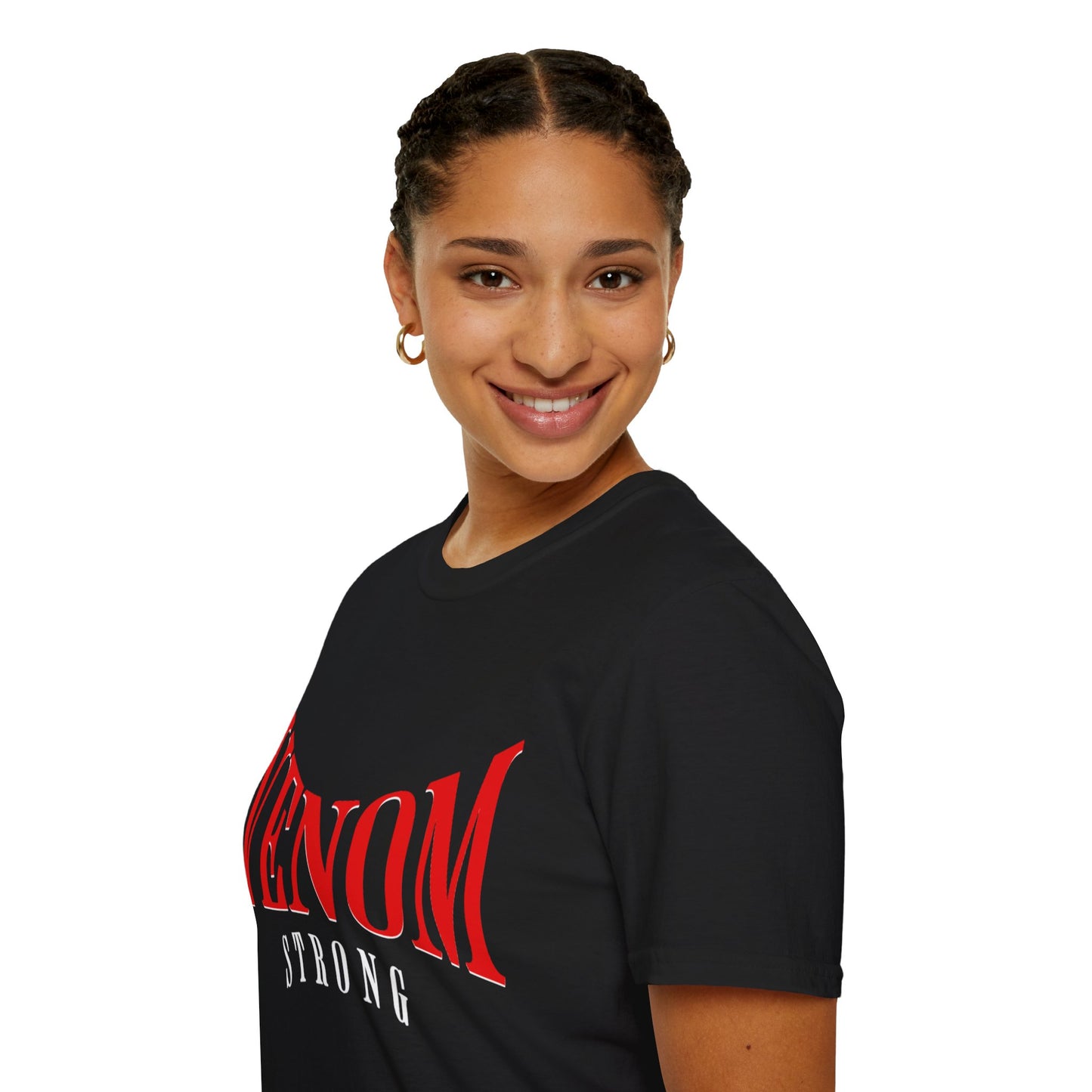 Venom Strong Unisex T-Shirt - Empowering Graphic Tee for Fitness Enthusiasts