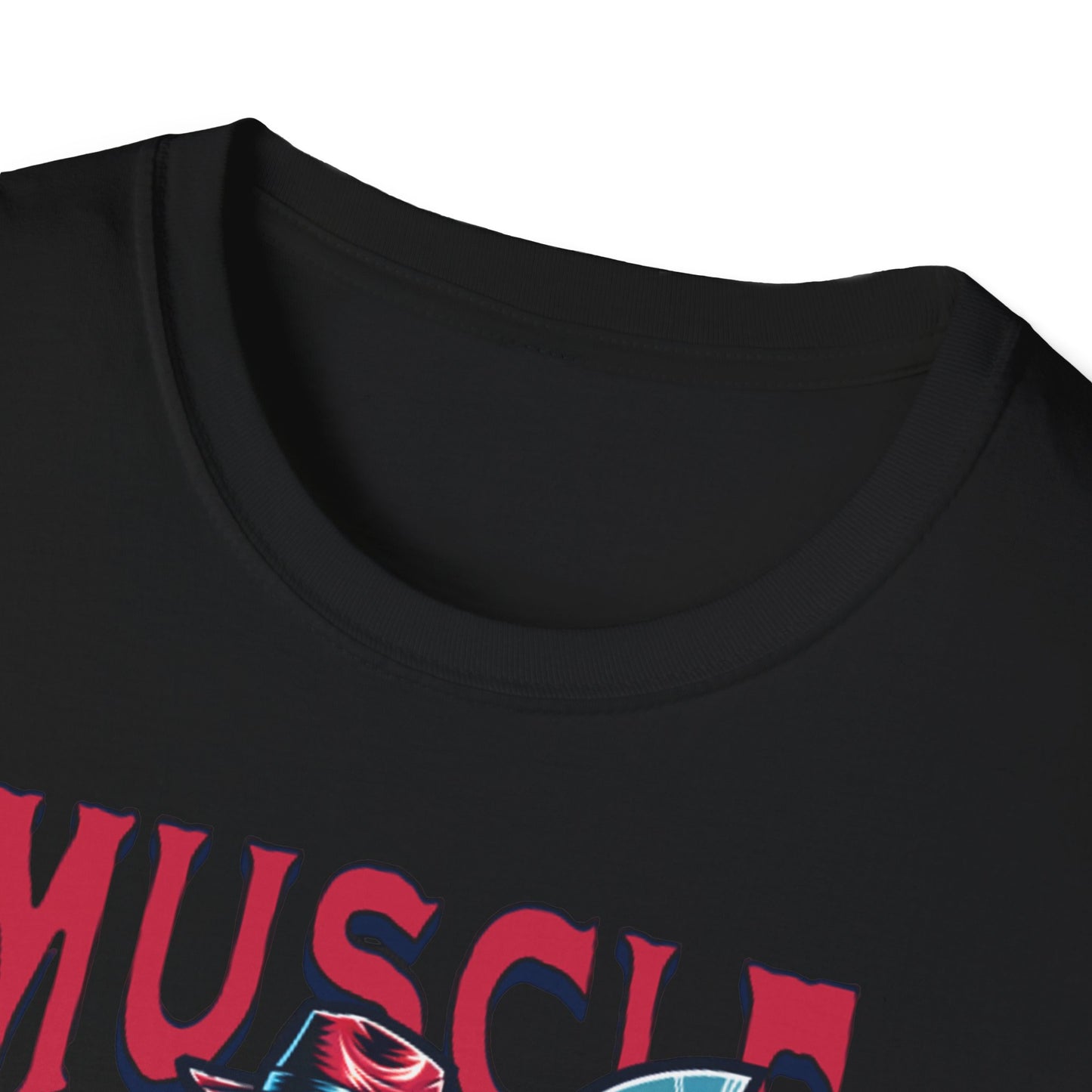 Hustle Muscle Unisex Softstyle T-Shirt - No Pain No Gain