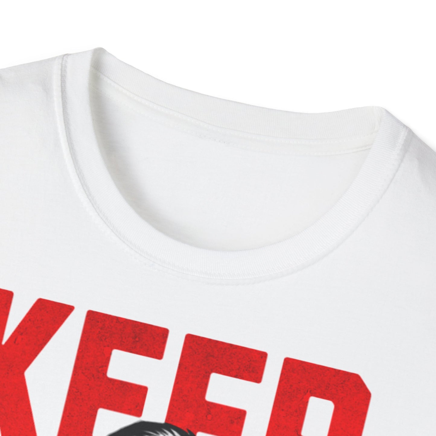 Keep Calm and Fight Unisex Softstyle T-Shirt - Motivational Fitness Tee