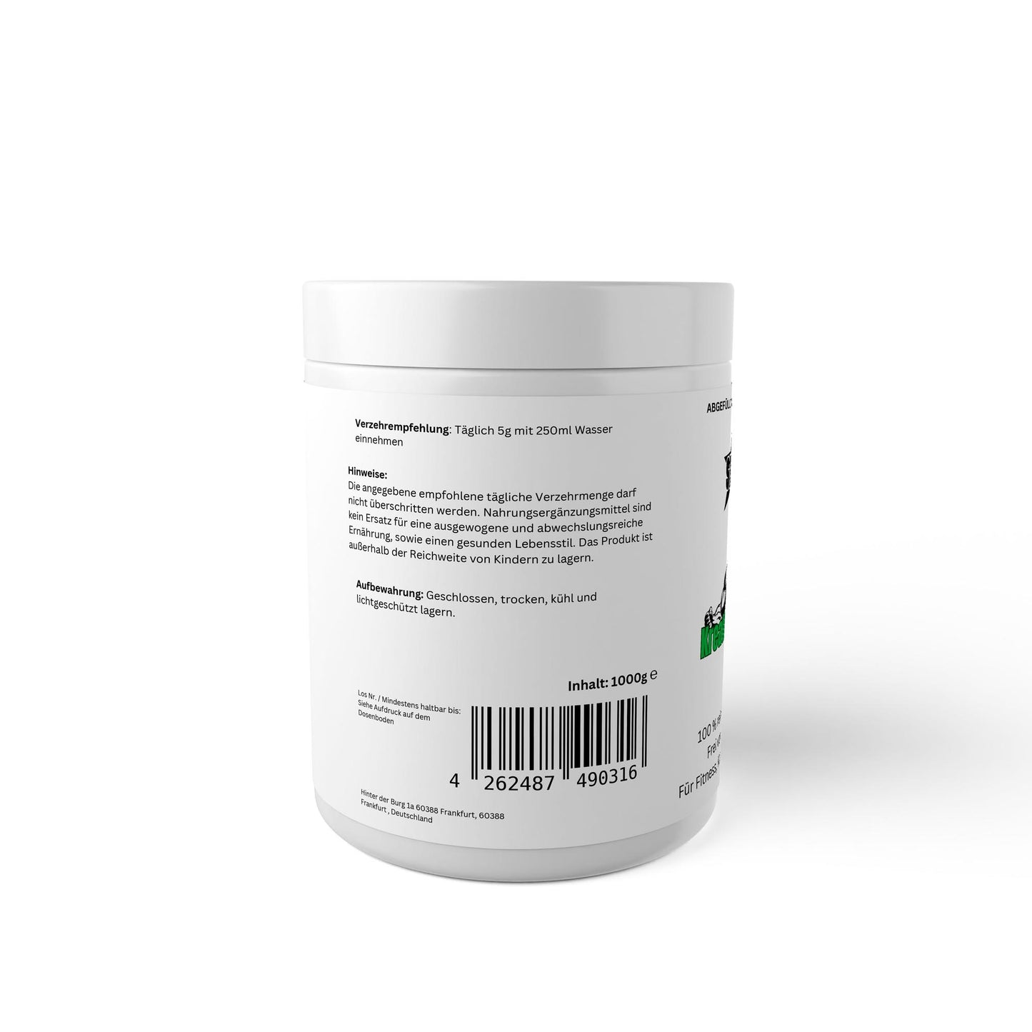 Kreatin Monohydrat - STRONG - Big Pack - 1000g
