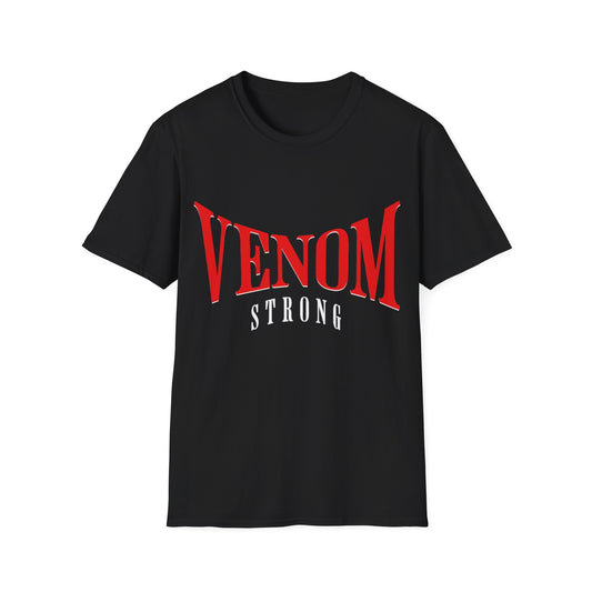 Venom Strong Unisex T-Shirt - Empowering Graphic Tee for Fitness Enthusiasts
