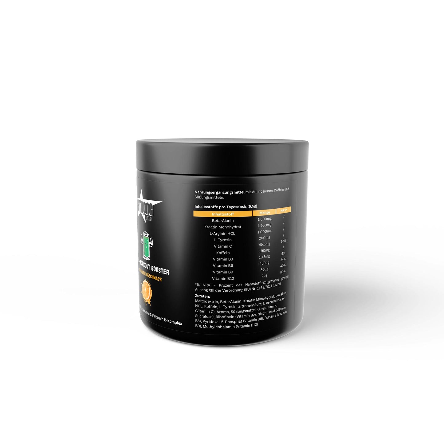 Pre-Workout Booster - Enhanced - Orange