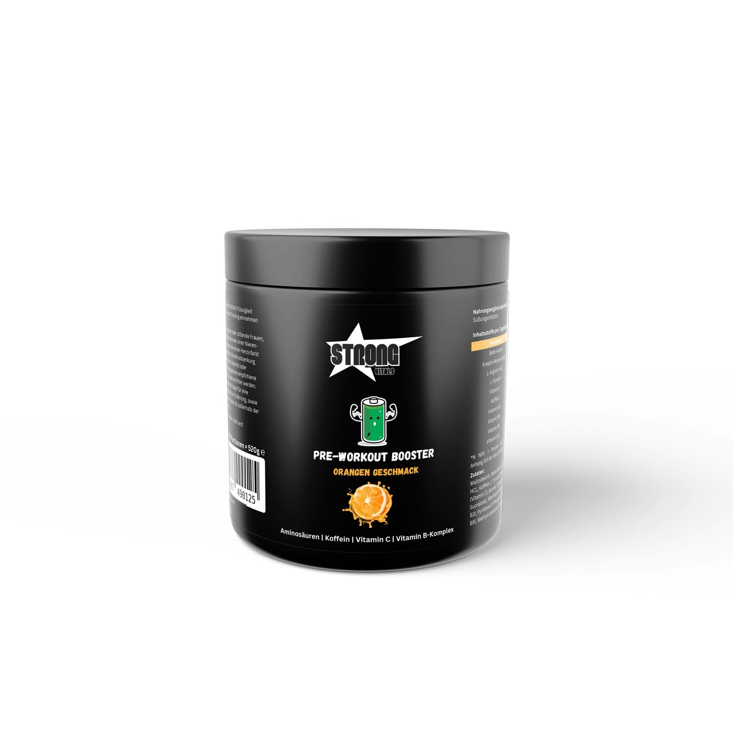 Pre-Workout Booster - Enhanced - Orange