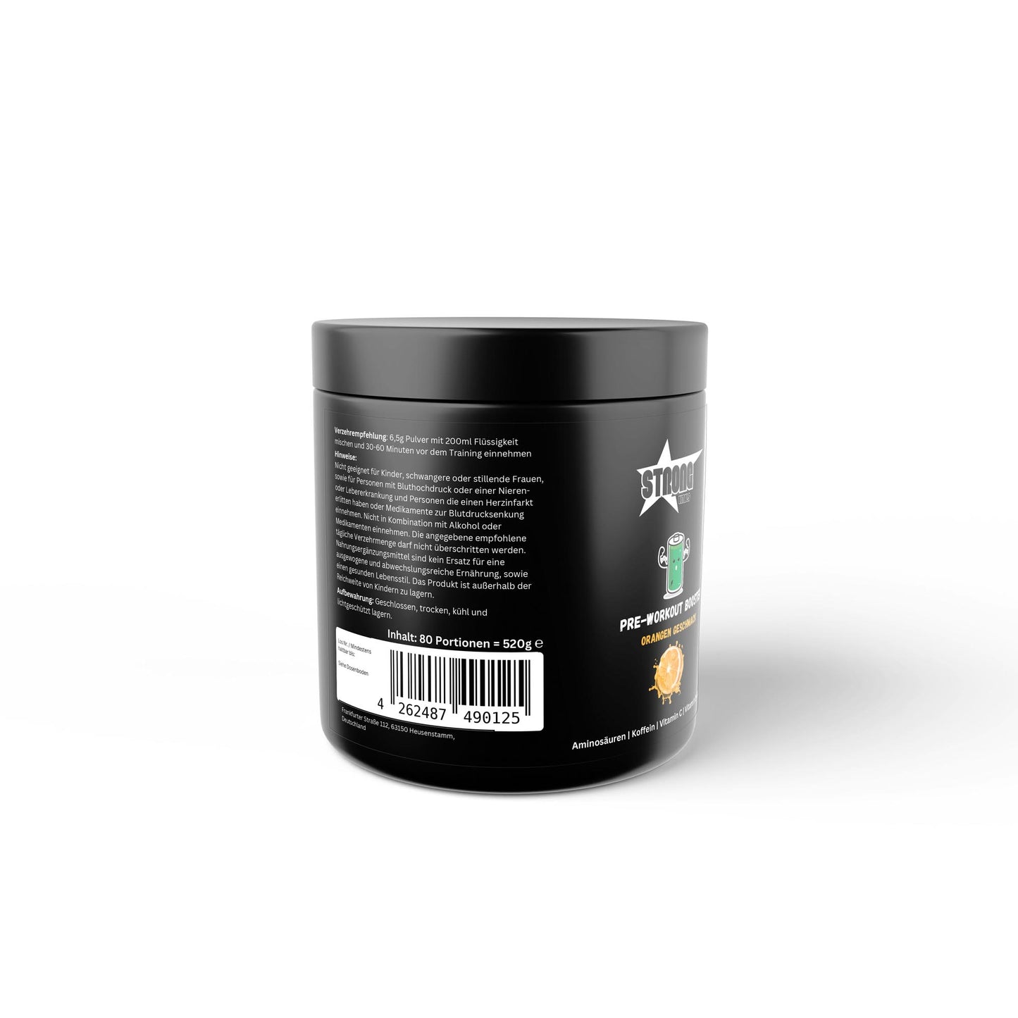 Pre-Workout Booster - Enhanced - Orange
