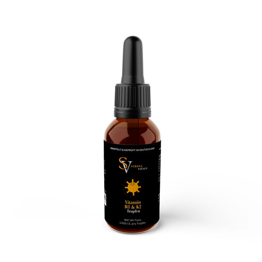 Vitamin D3 + K2 - Tropfen - 1.700 (1.000 I.E.)