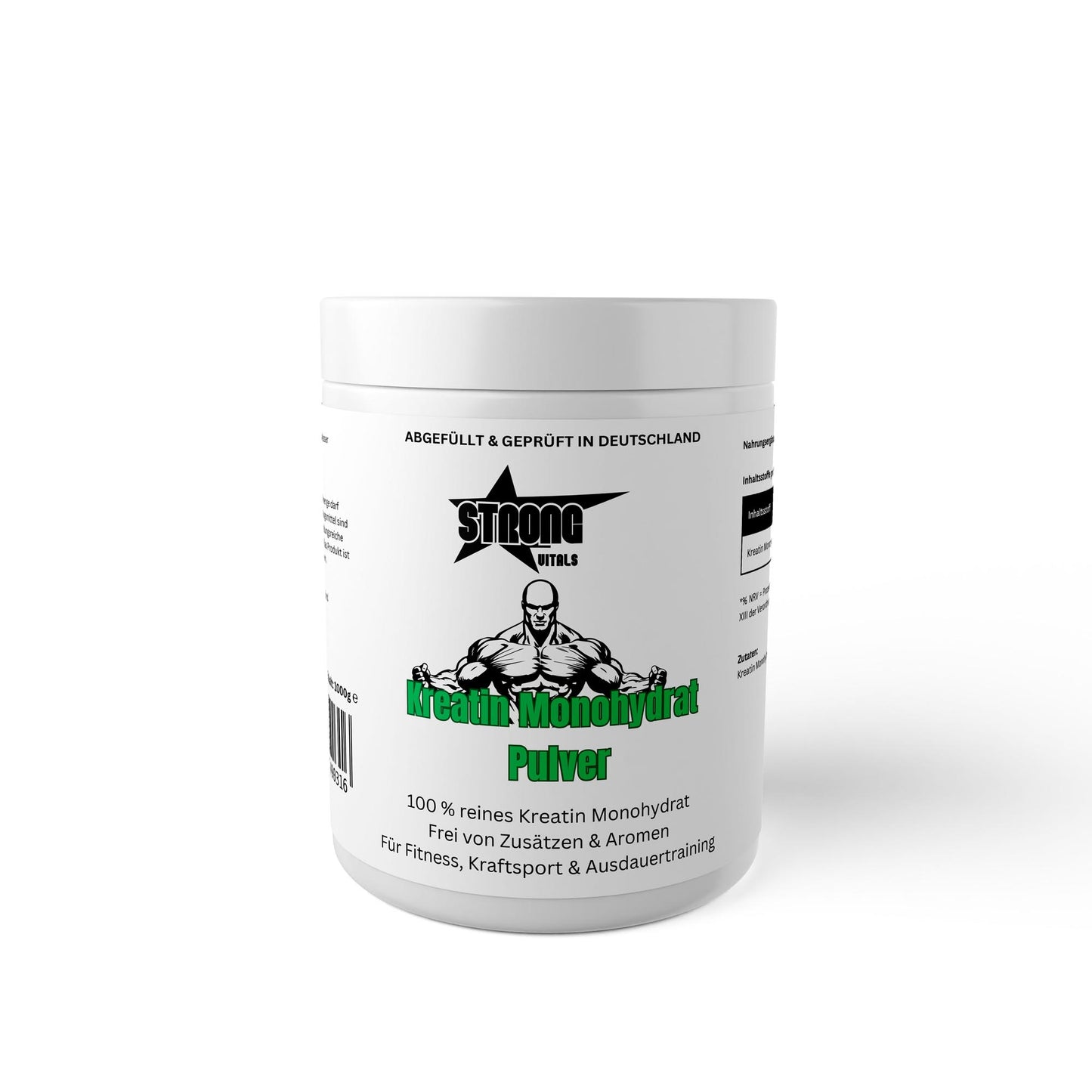 Kreatin Monohydrat - STRONG - Big Pack - 1000g