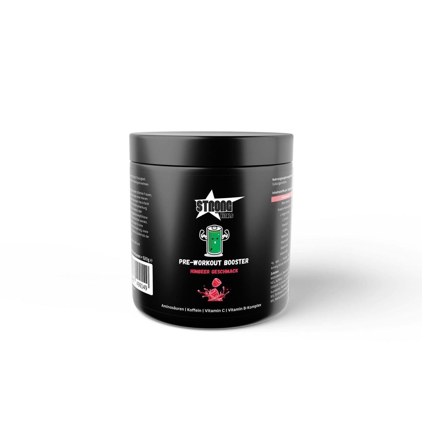 Pre-Workout Booster - Geschmack: Himbeere